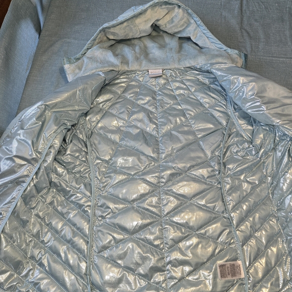Columbia Women's Heavenly Hooded Jacket Omni-heat Size L - Picture 6 of 9
